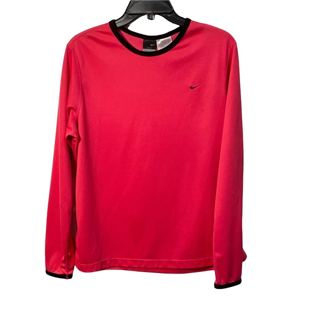 Nike Dri-fit Hot Pink Golf Athletic long sleeve Shirt XL kids 16/18